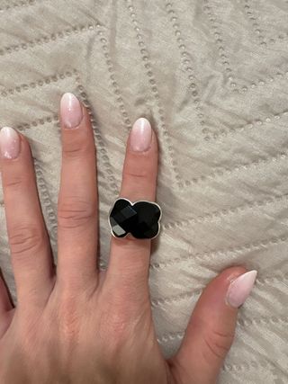 Conjunto Tous Oso Negro y Plata