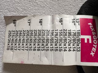 Cadenas textiles para nieve FIX&GO