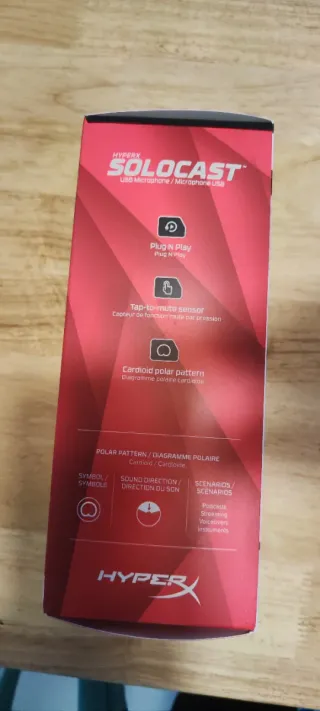 HyperX SoloCast Micrófono Compacto