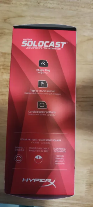 HyperX SoloCast Micrófono Compacto