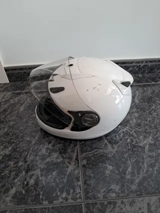 Casco Moto Scorpion EXO-750 Blanco Integral