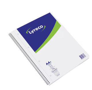 5 Quaderni Lyreco A4+ Spirale 80 Fogli