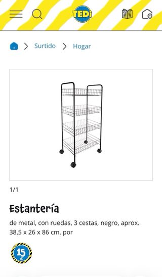 Carrito Multiuso con Ruedas