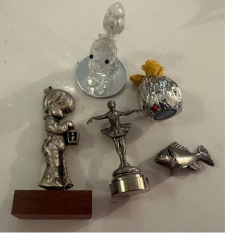 Lotto 5 soprammobili vintage