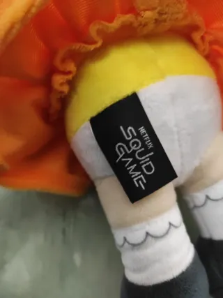 Peluche Muñeca Squid Game