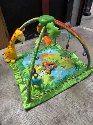 Parque infantil para bebé con gimnasio