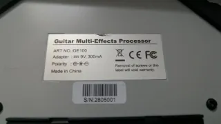 Pedal Mooer GE100 Multi-Efectos Guitarra