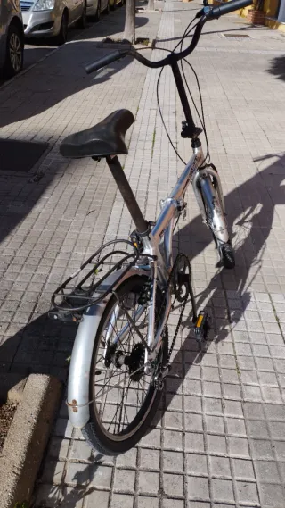 Bicicleta Plegable Aluminio