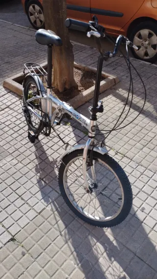 Bicicleta Plegable Aluminio