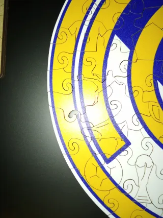Puzzle Real Madrid Madera