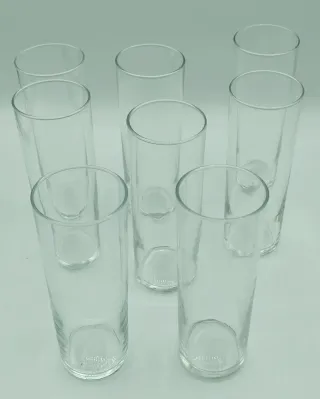 8 vasos de tubo