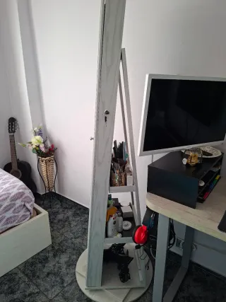 Armario joyero espejo giratorio