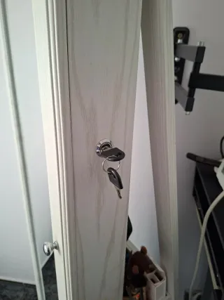 Armario joyero espejo giratorio