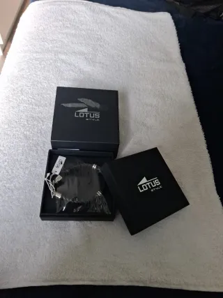 Pulsera Lotus Style Hombre Negra