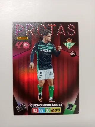 Card Protas Cucho Hernández Adrenalyn 25-26