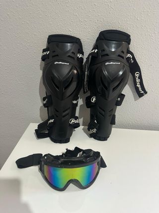 Protección HEBO Motocross Negra