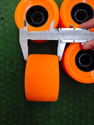 Ruedas Longboard Naranja (Pack 4)