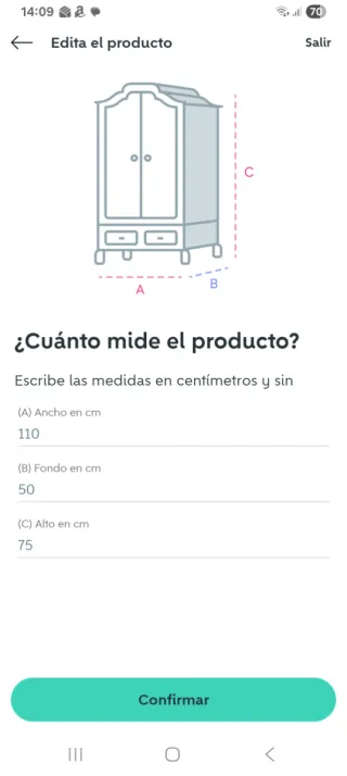 Tocador / Escritorio madera y blanco