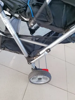 CARRITO BEBÉ DOBLE IMPECABLE
