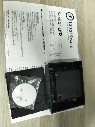 Sensor de movimiento LED CristalRecord
