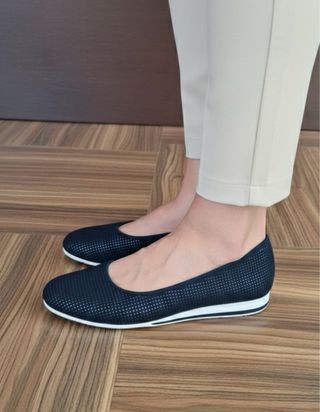 Bailarinas Hassia Azul Talla 38