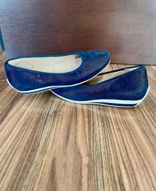 Bailarinas Hassia Azul Talla 38