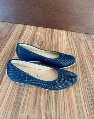 Bailarinas Hassia Azul Talla 38