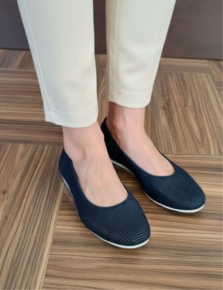 Bailarinas Hassia Azul Talla 38