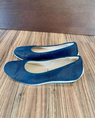 Bailarinas Hassia Azul Talla 38