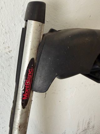 Baca coche Mont Blanc 0945104 aluminio con llave