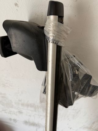 Baca coche Mont Blanc 0945104 aluminio con llave