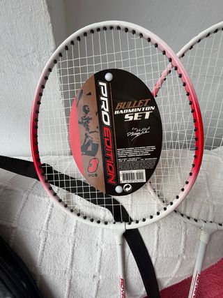 Set Raquetas Bádminton Bullet Advance Pro