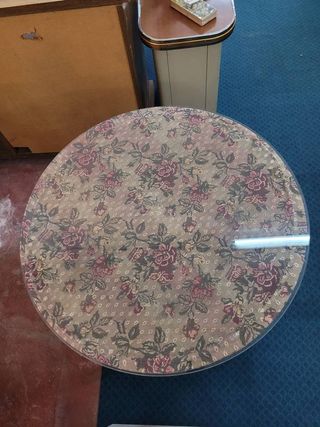 MESA CAMILLA CON CRISTAL