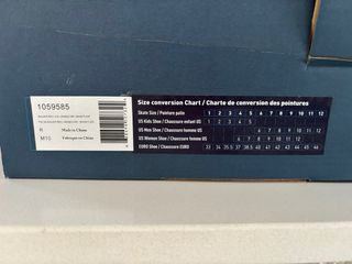 Patines Hielo Hombre Bauer