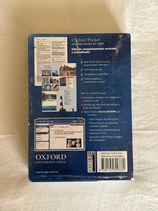 Pack Diccionario Español e Inglés.