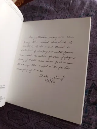 Sant Thakar Singh. Fotografías y extractos