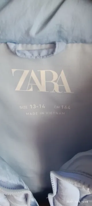 Chaleco acolchado Zara niña azul 13/14 años