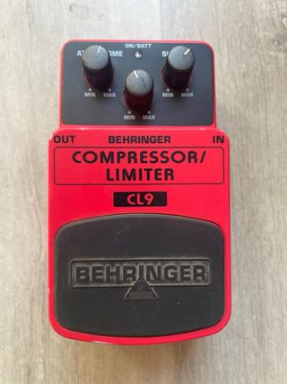 Pedal Compresor Behringer CL9 Guitarra