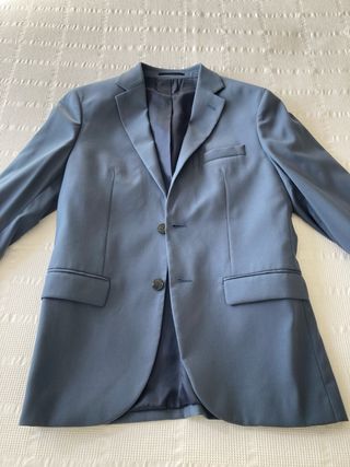 Americana Mango Azul Talla 46