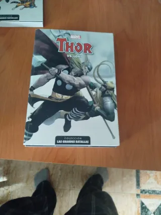 6 comix colección "las grandes batallas" de Marvel