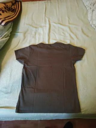 Camiseta Talla S Estampado Moto , Marca Caster
