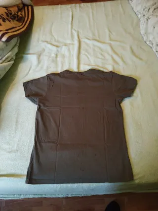 Camiseta Talla S Estampado Moto , Marca Caster