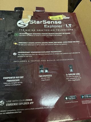 Telescopio Celestron StarSense Explorer LT 114AZ