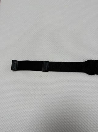 Cinturón elástico negro con nudo