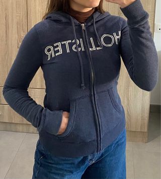 Chaqueta Hollister Azul Talla XS