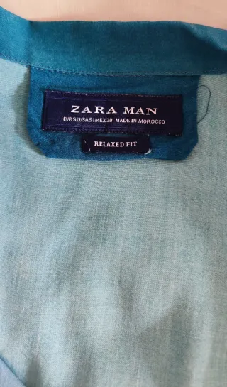 Camisa Zara Man Manga Corta