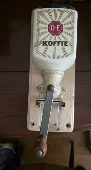 Molinillo de café D·E Koffie vintage