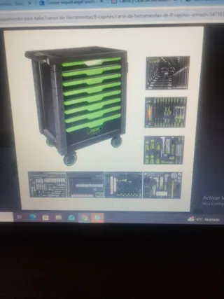 Carro de herramientas JBM 54718