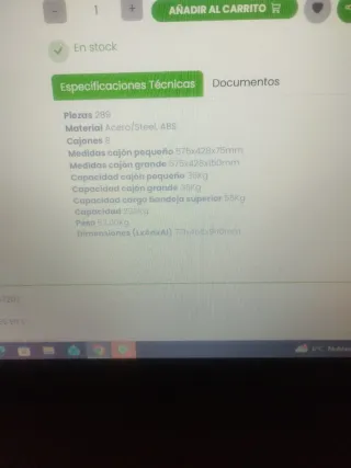 Carro de herramientas JBM 54718