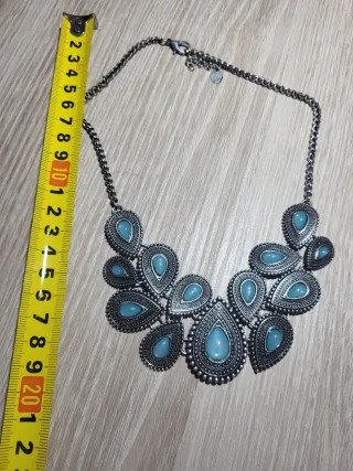 Collar Claire's Piedras Turquesa